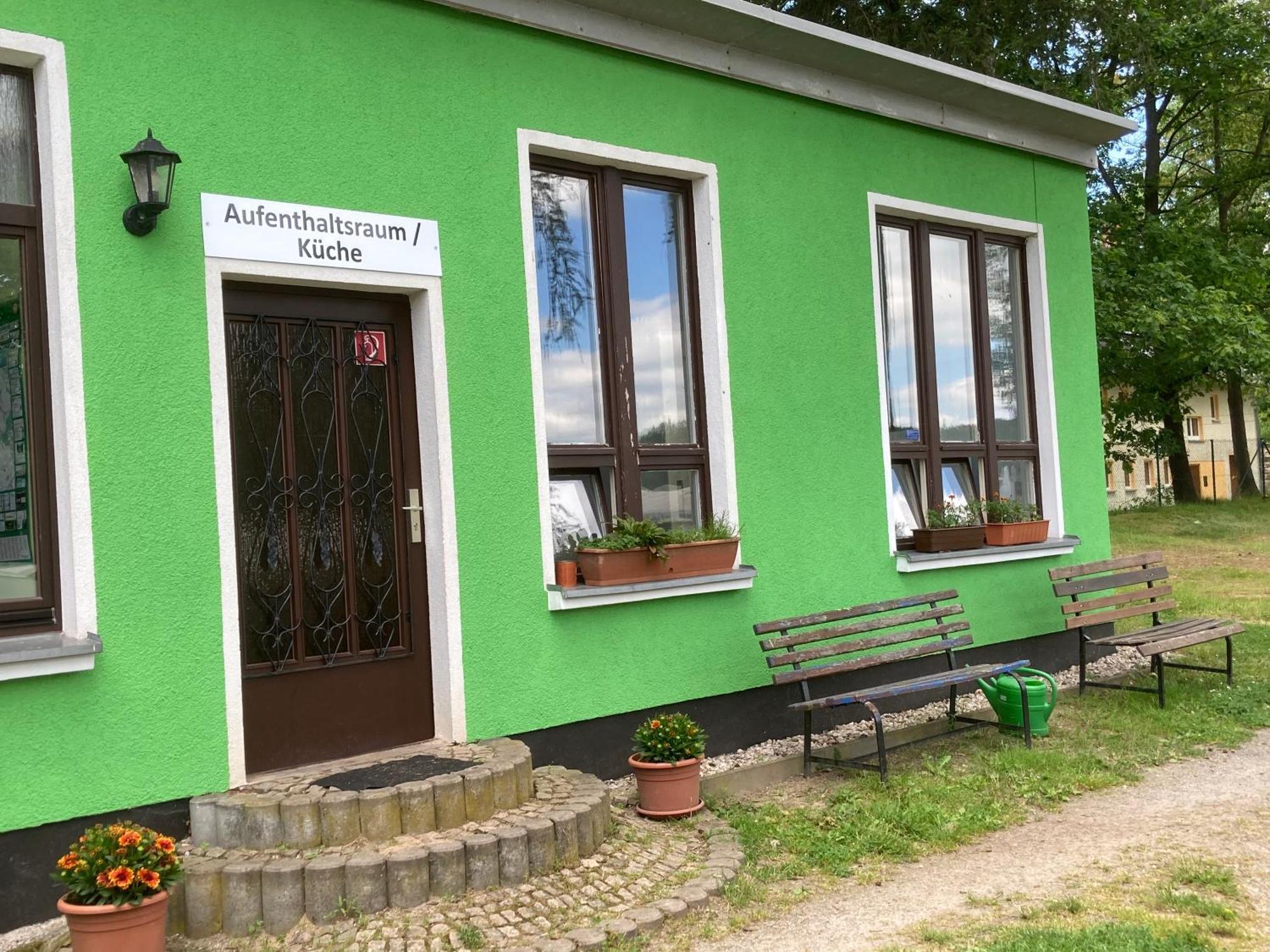 Campingplatz Koberbachtalsperre - Campingfass Mieten Langenbernsdorf Exterior photo