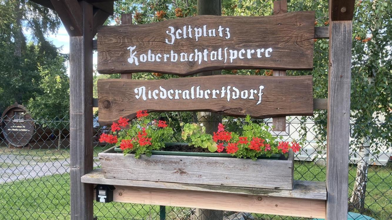 Campingplatz Koberbachtalsperre - Campingfass Mieten Langenbernsdorf Exterior photo